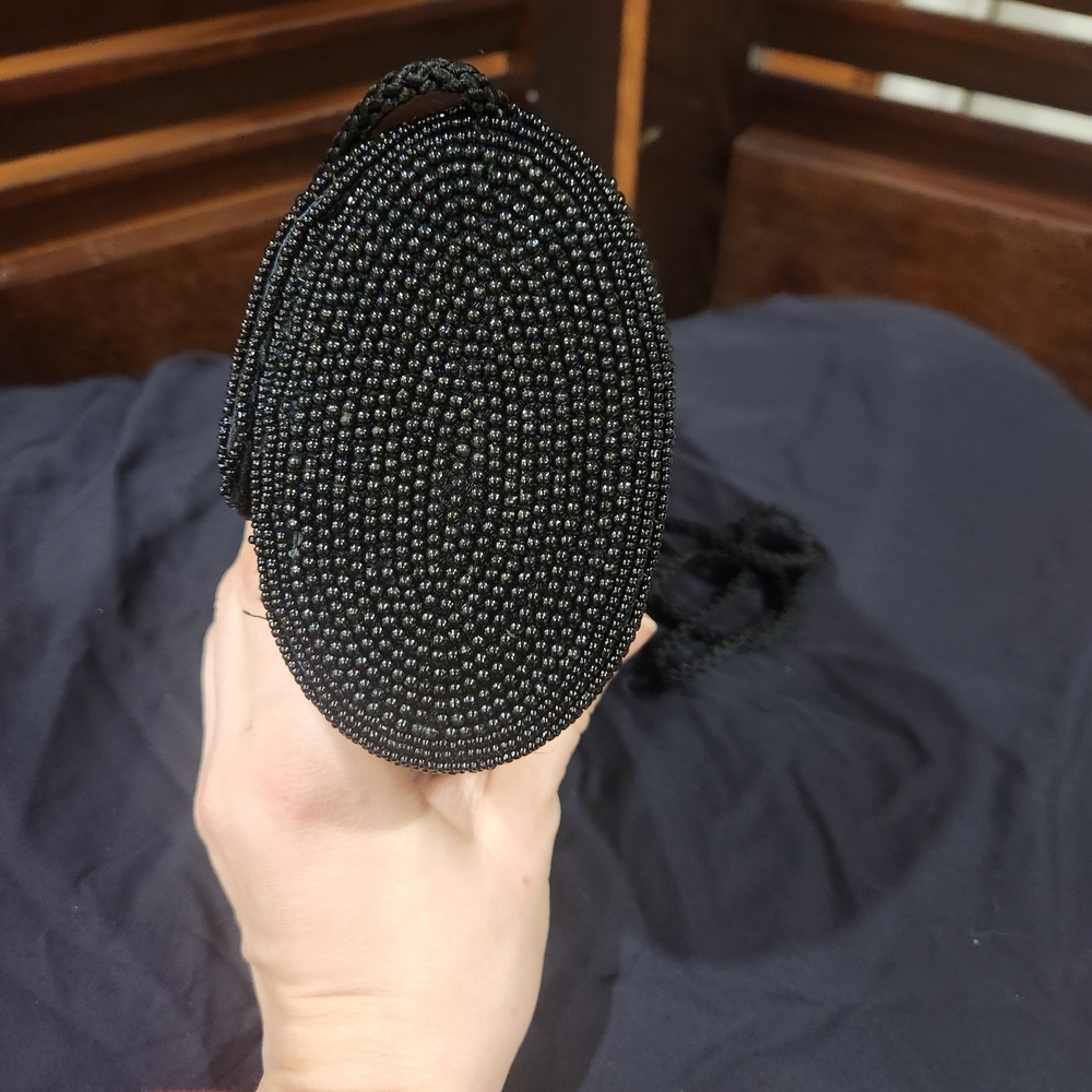 Lord & Taylor Black Beaded Wristlet - Picture 4 of 6